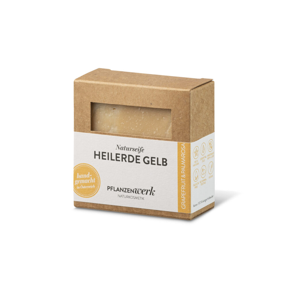 Naturseife Heilerde Gelb